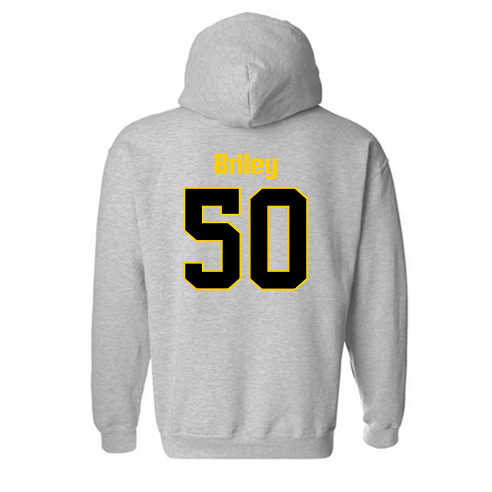 App State - NCAA Football : Jackson Briley - Classic Shersey Hooded Sweatshirt-1