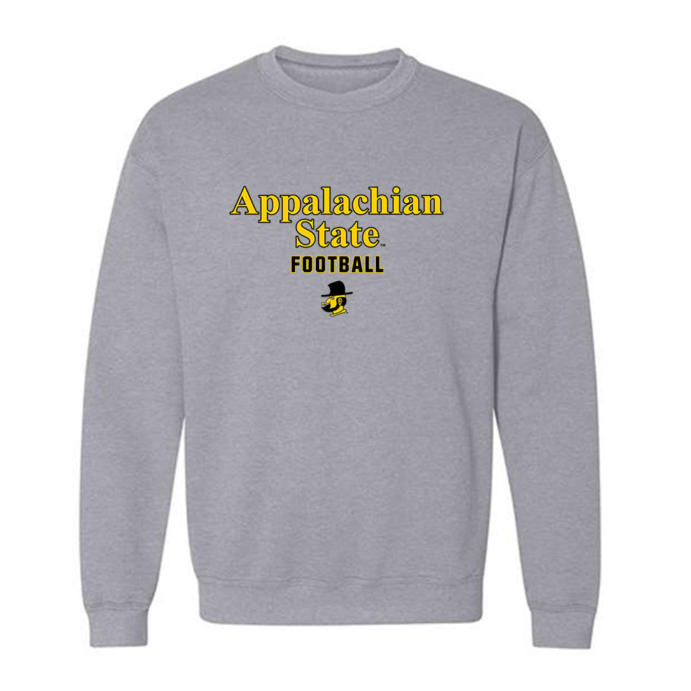 App State - NCAA Football : William Fowles - Classic Shersey Crewneck Sweatshirt-0