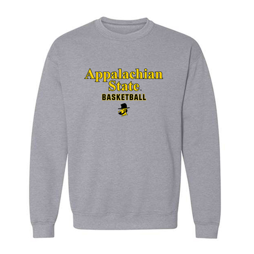 App State - NCAA Men's Basketball : Luke Wilson - Classic Shersey Crewneck Sweatshirt-0