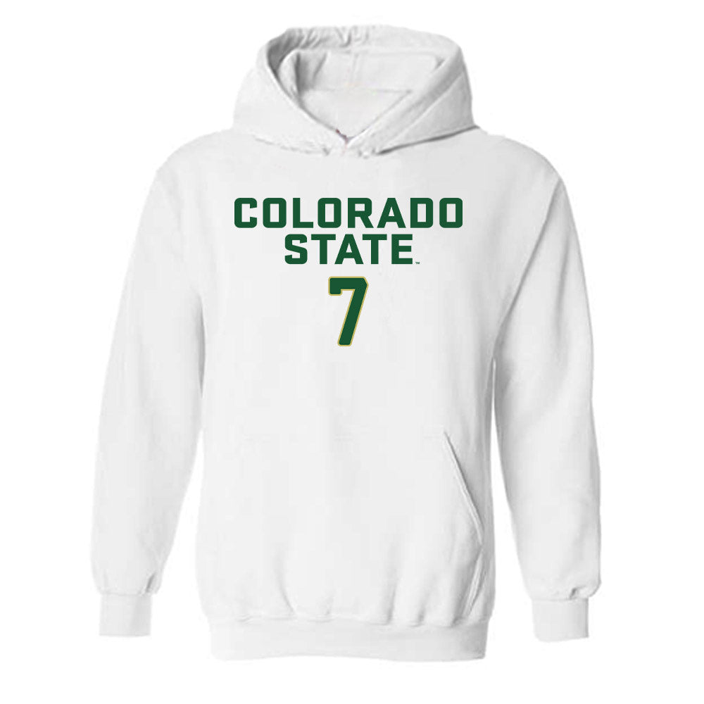 Colorado State - NCAA Women's Volleyball : Jessica Lawton - Hooded Sweatshirt
