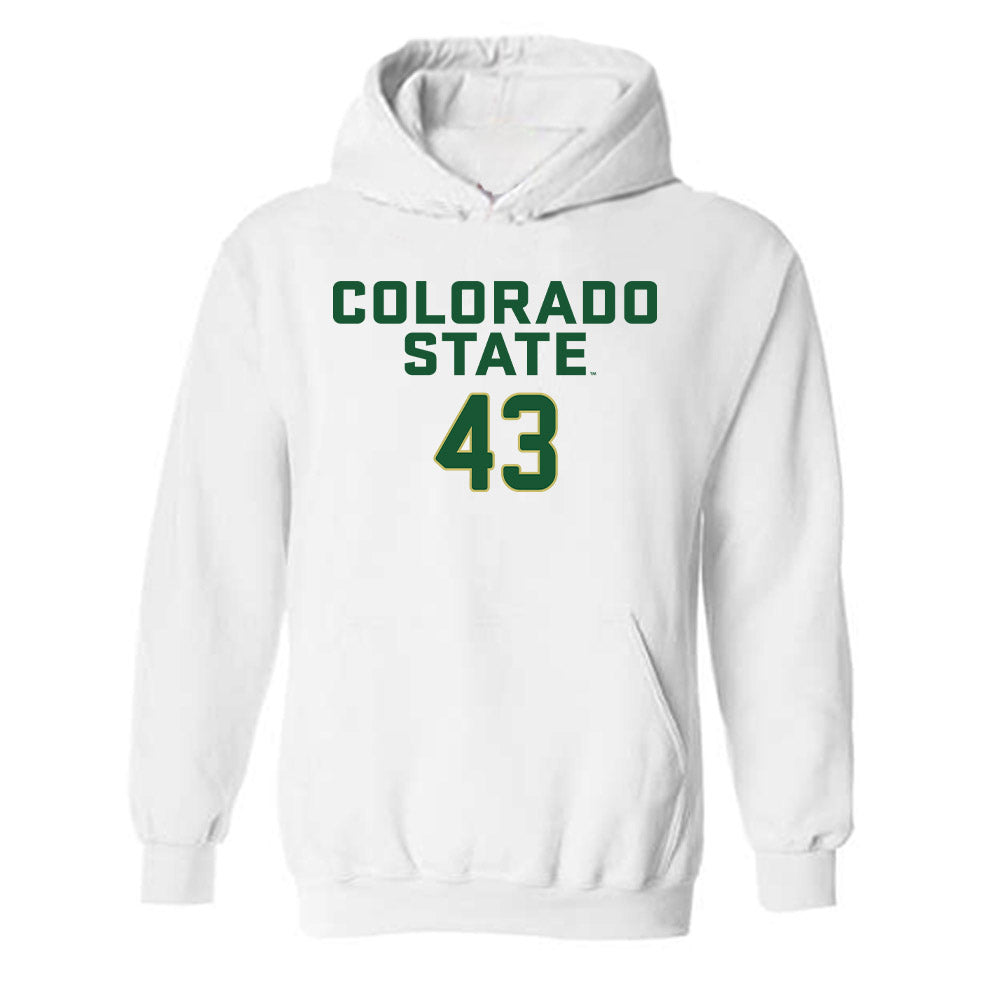 Colorado State - NCAA Women's Volleyball : Riley Simpson - Hooded Sweatshirt-0