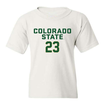Colorado State - NCAA Women's Volleyball : Erin Debiec - Youth T-Shirt