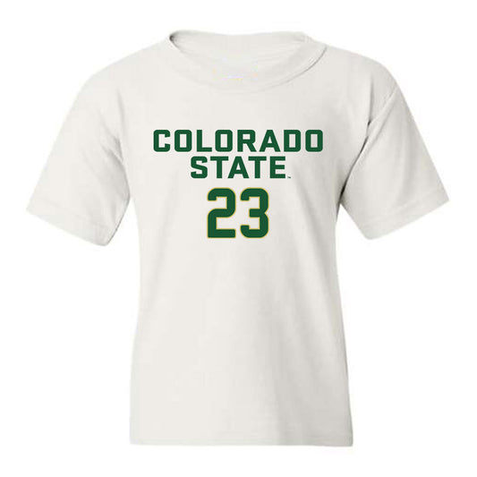 Colorado State - NCAA Women's Volleyball : Erin Debiec - Youth T-Shirt