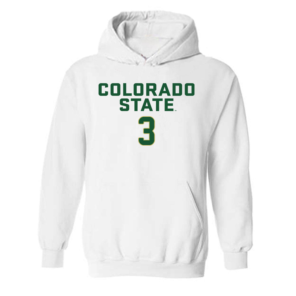 Colorado State - NCAA Women's Volleyball : Brooke Holman - Hooded Sweatshirt