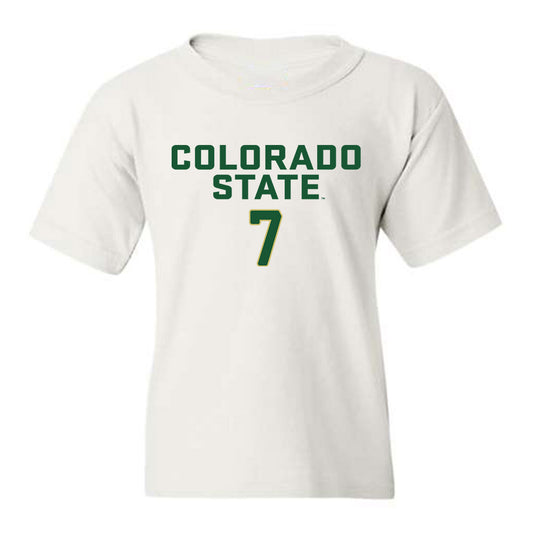 Colorado State - NCAA Women's Volleyball : Jessica Lawton - Youth T-Shirt