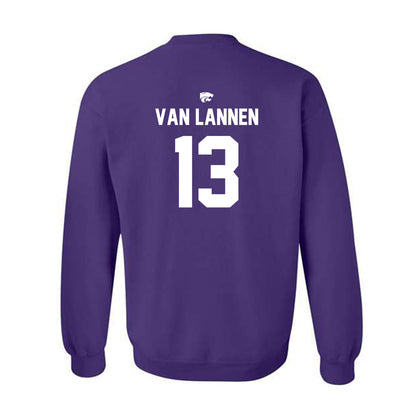 Kansas State - NCAA Women's Volleyball : Emerson Van Lannen - Replica Shersey Crewneck Sweatshirt