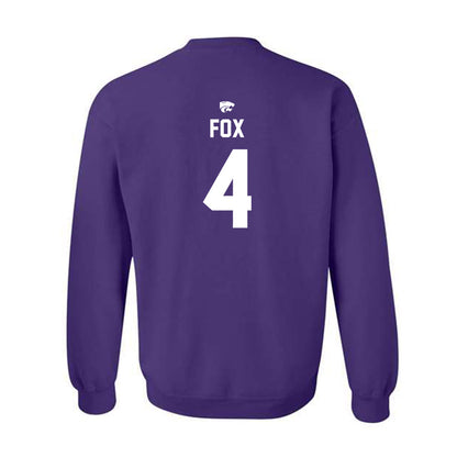 Kansas State - NCAA Women's Volleyball : Reagan Fox - Replica Shersey Crewneck Sweatshirt