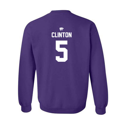 Kansas State - NCAA Women's Volleyball : Aniya Clinton - Replica Shersey Crewneck Sweatshirt