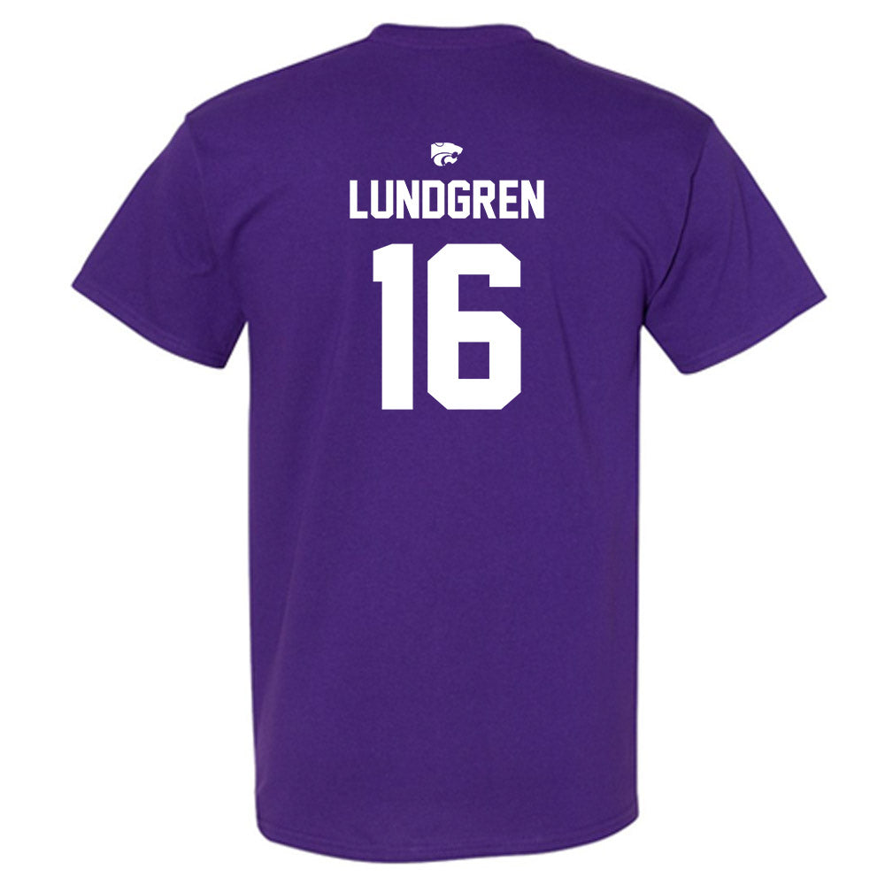 Kansas State - NCAA Women's Volleyball : Cadence Lundgren - Replica Shersey T-Shirt-1