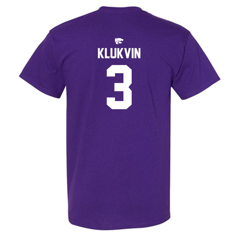 Kansas State - NCAA Women's Volleyball : Alex Klukvin - Replica Shersey T-Shirt-1