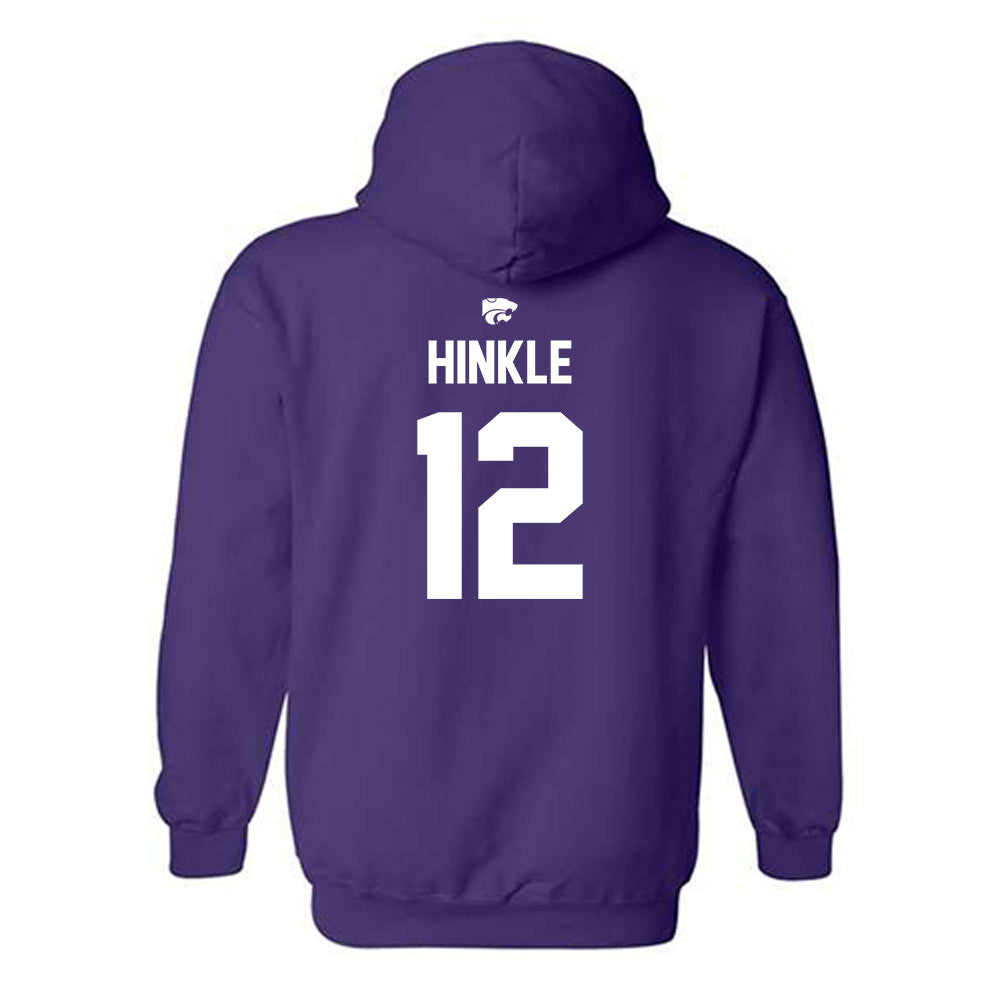 Kansas State - NCAA Women's Volleyball : Loren Hinkle - Replica Shersey Hooded Sweatshirt