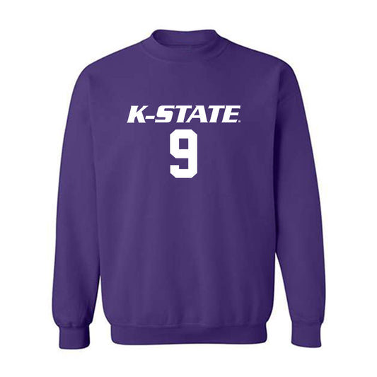Kansas State - NCAA Women's Volleyball : Lauren Schneider - Replica Shersey Crewneck Sweatshirt
