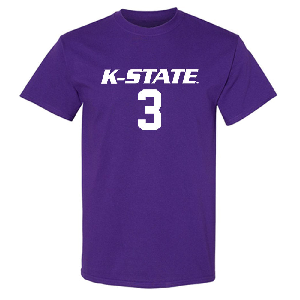 Kansas State - NCAA Women's Volleyball : Alex Klukvin - Replica Shersey T-Shirt-0