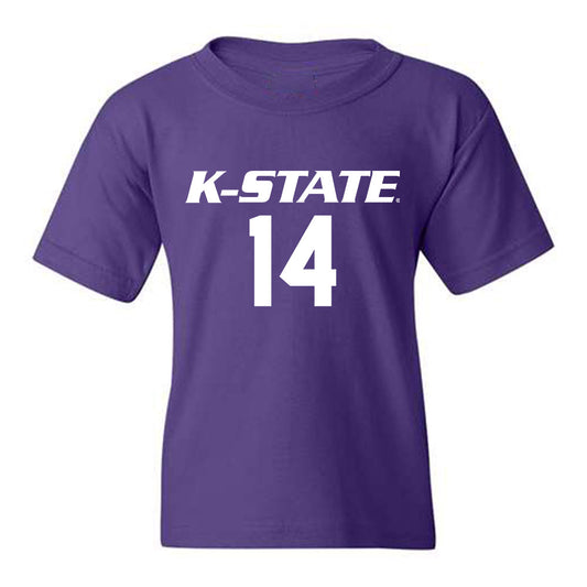 Kansas State - NCAA Women's Volleyball : Shaylee Myers - Replica Shersey Youth T-Shirt