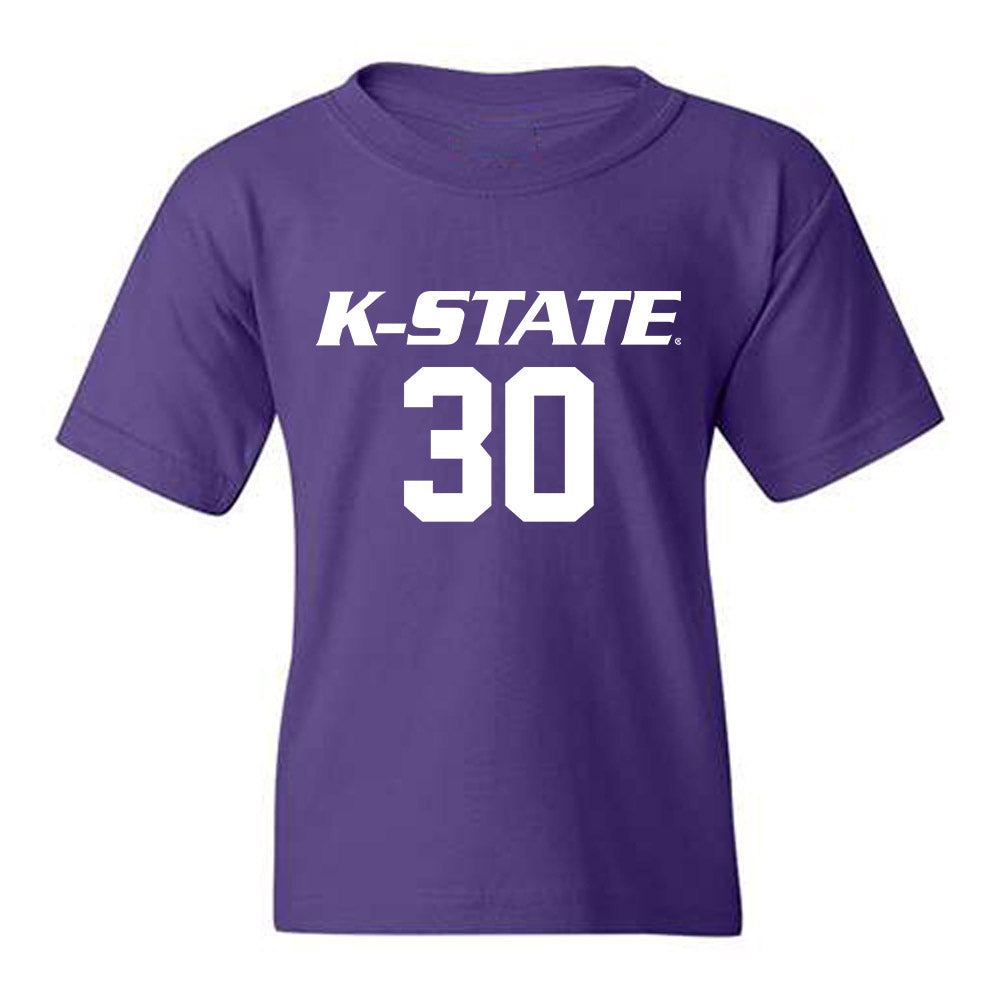 Kansas State - NCAA Women's Volleyball : Tatum Tindall - Replica Shersey Youth T-Shirt-0