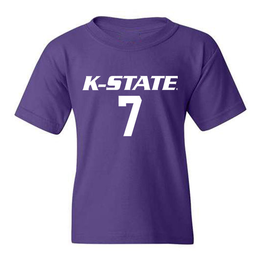Kansas State - NCAA Women's Volleyball : Symone Sims - Replica Shersey Youth T-Shirt