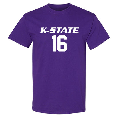 Kansas State - NCAA Women's Volleyball : Sydney Bolding - Replica Shersey T-Shirt