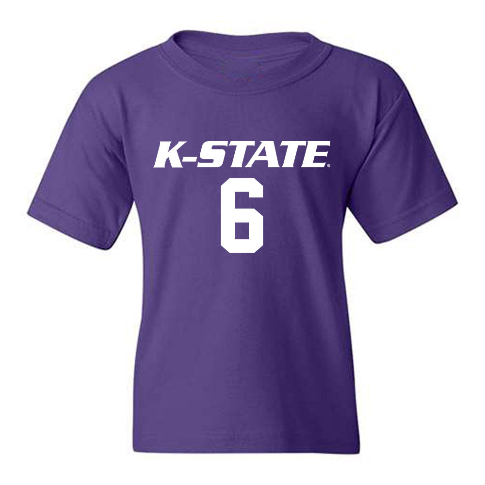 Kansas State - NCAA Women's Volleyball : Avery Stones - Replica Shersey Youth T-Shirt-0