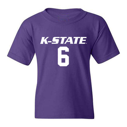 Kansas State - NCAA Women's Volleyball : Avery Stones - Replica Shersey Youth T-Shirt-0