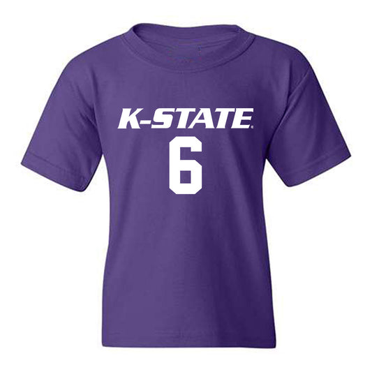 Kansas State - NCAA Women's Volleyball : Avery Stones - Replica Shersey Youth T-Shirt-0