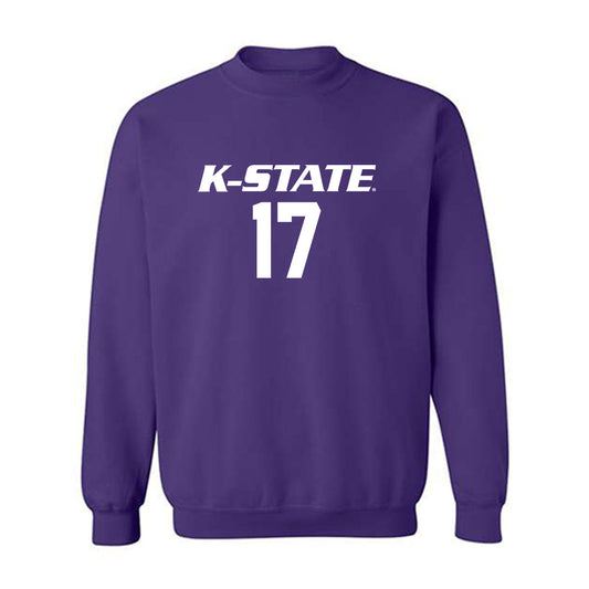 Kansas State - NCAA Women's Volleyball : Reagan Fox - Replica Shersey Crewneck Sweatshirt