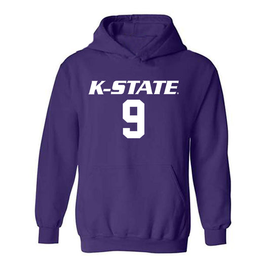 Kansas State - NCAA Women's Volleyball : Lauren Schneider - Replica Shersey Hooded Sweatshirt