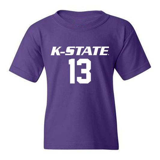 Kansas State - NCAA Women's Volleyball : Emerson Van Lannen - Replica Shersey Youth T-Shirt