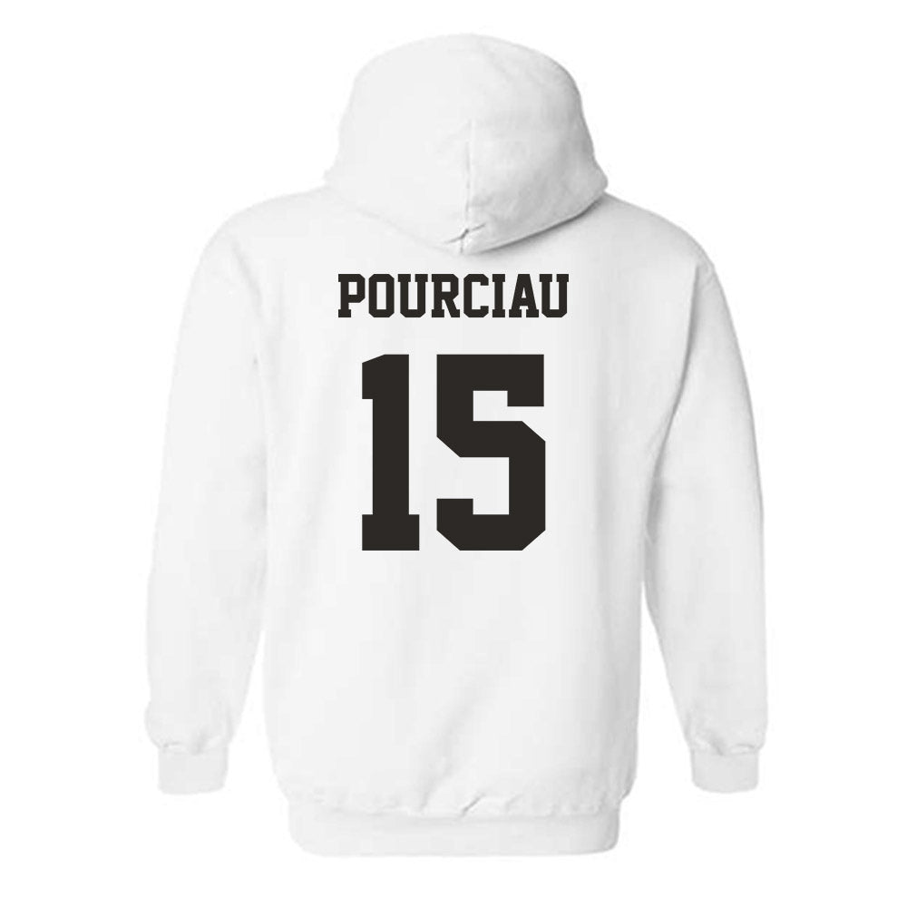 Louisiana - NCAA Baseball : Clayton Pourciau - Hooded Sweatshirt Classic Shersey