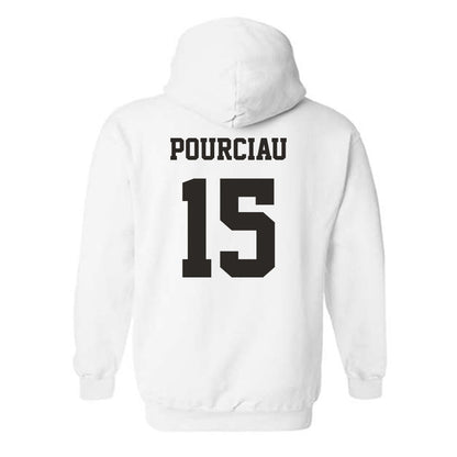 Louisiana - NCAA Baseball : Clayton Pourciau - Hooded Sweatshirt Classic Shersey