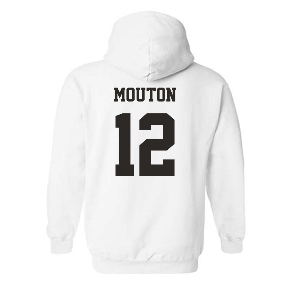 Louisiana - NCAA Men's Basketball : Michael Mouton - Classic Shersey Hooded Sweatshirt-1