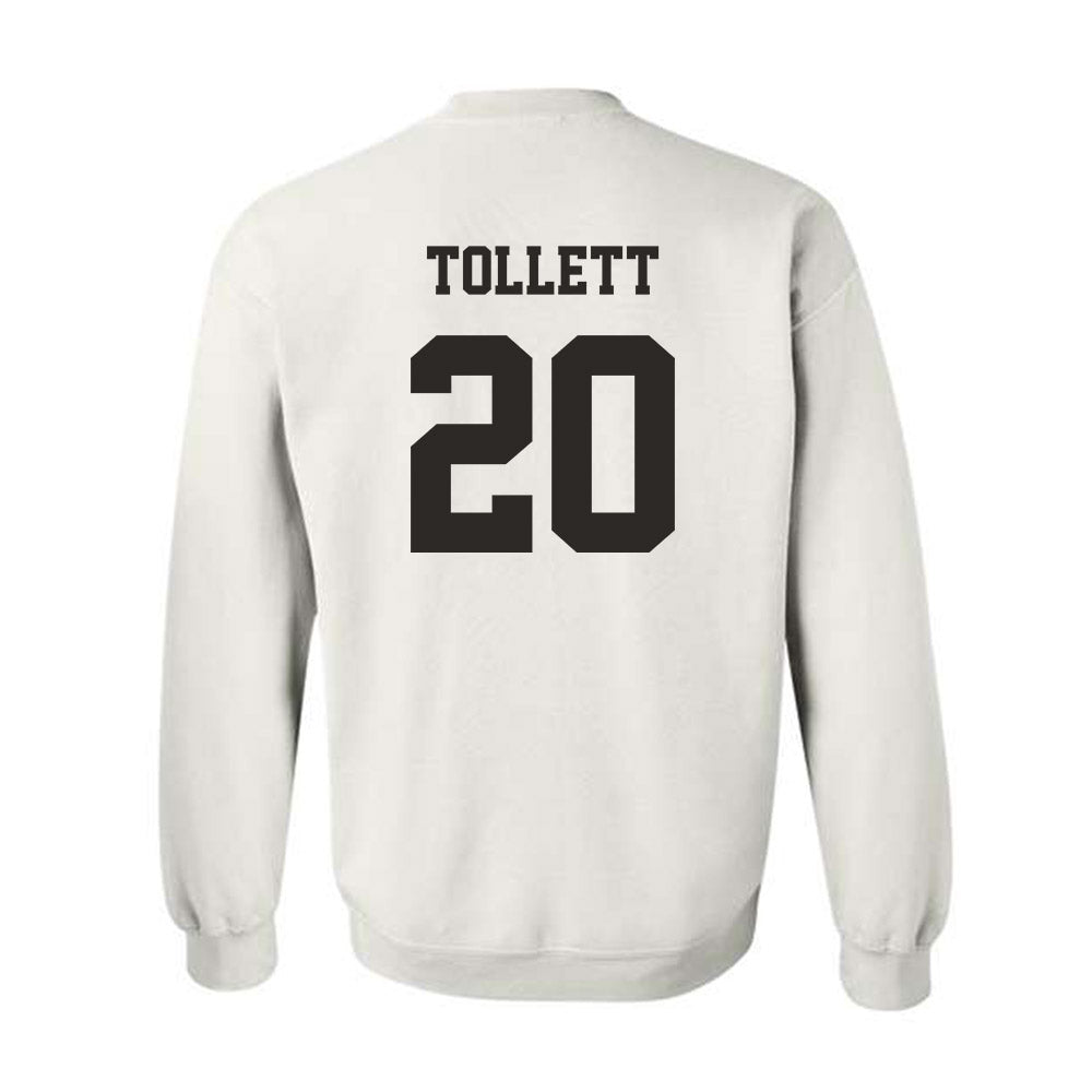 Louisiana - NCAA Baseball : JR Tollett - Classic Shersey Crewneck Sweatshirt-1