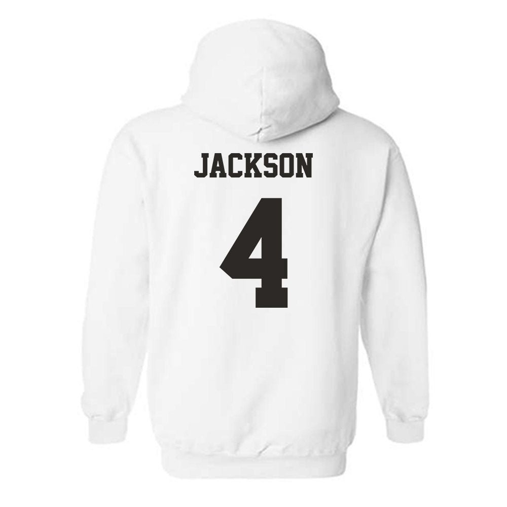 Louisiana - NCAA Women's Basketball : Jazmyne Jackson - Classic Shersey Hooded Sweatshirt-1