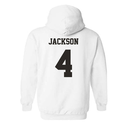 Louisiana - NCAA Women's Basketball : Jazmyne Jackson - Classic Shersey Hooded Sweatshirt-1