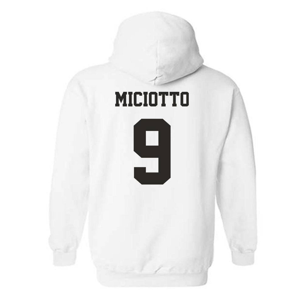 Louisiana - NCAA Women's Volleyball : Rhyan Miciotto - Classic Shersey Hooded Sweatshirt-1