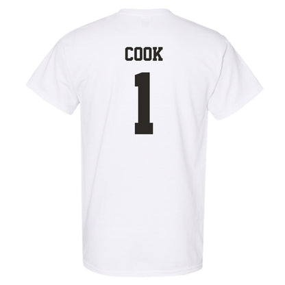Louisiana - NCAA Men's Basketball : Zeke Cook - Classic Shersey T-Shirt-1