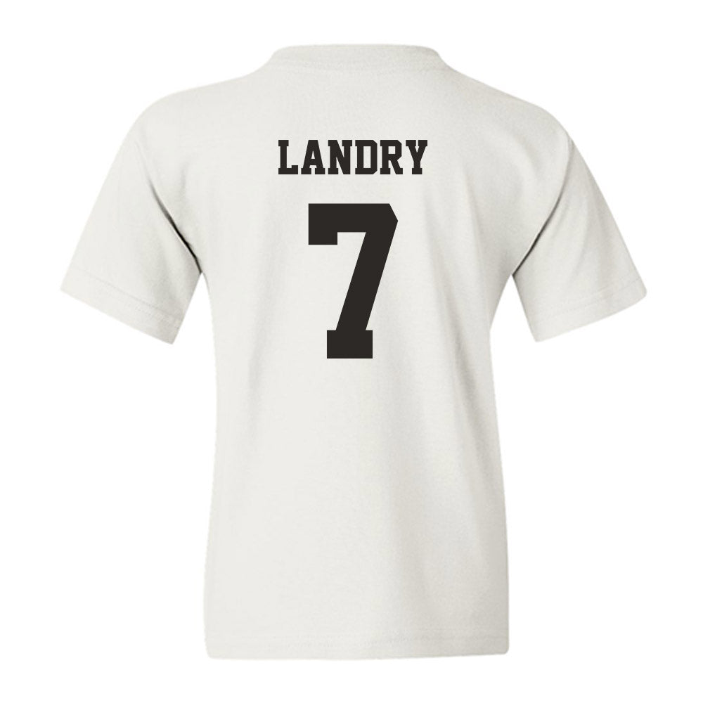 Louisiana - NCAA Men's Basketball : Christian Landry - Classic Shersey Youth T-Shirt-1