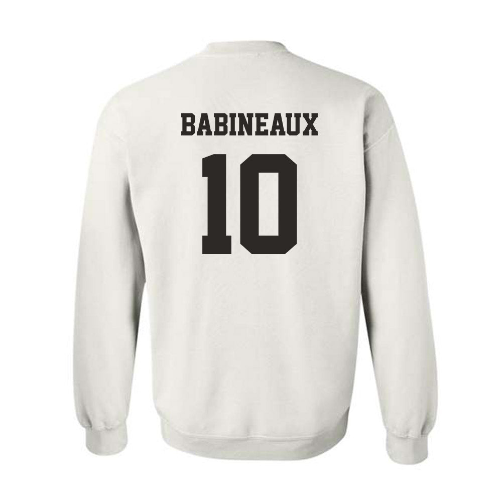 Louisiana - NCAA Football : Russell Babineaux - Classic Shersey Crewneck Sweatshirt-1