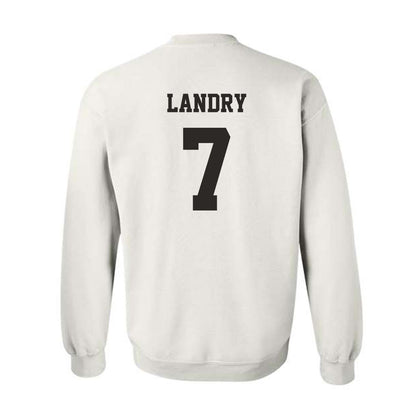 Louisiana - NCAA Men's Basketball : Christian Landry - Classic Shersey Crewneck Sweatshirt-1