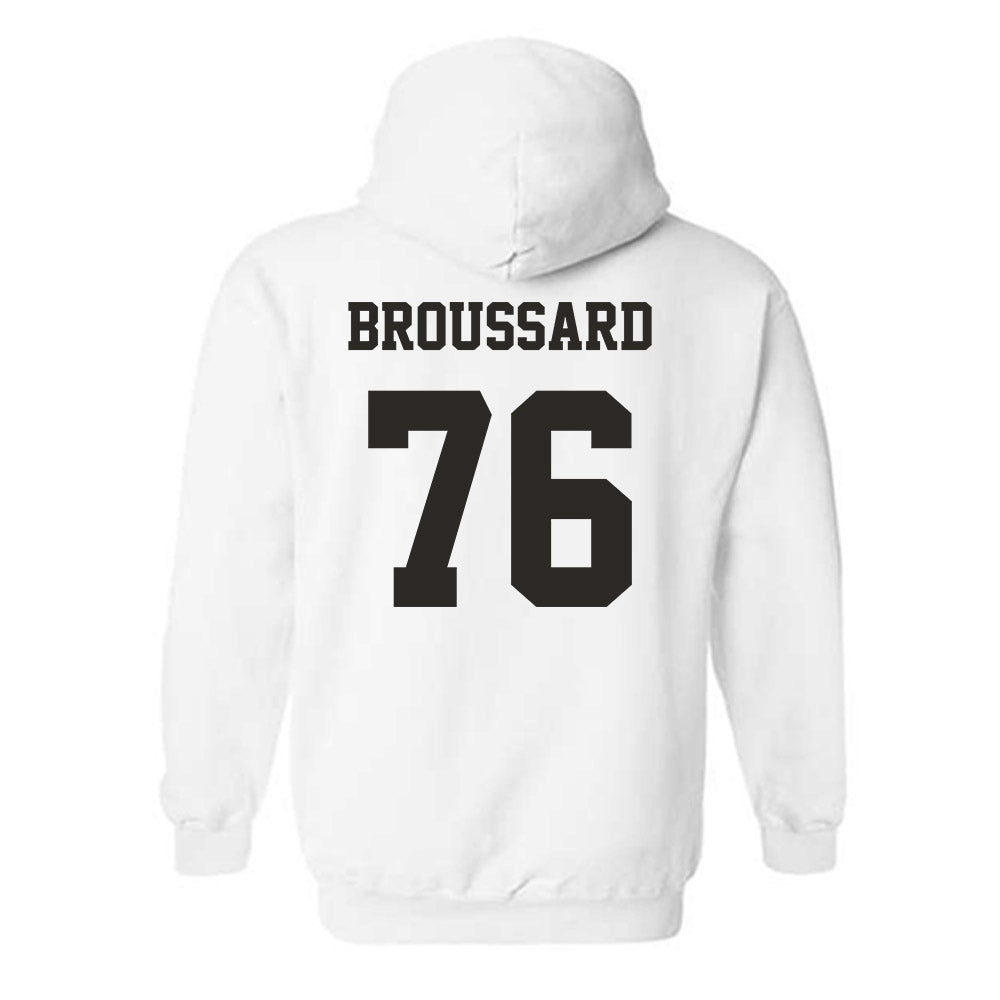 Louisiana - NCAA Football : Matthew Broussard - Hooded Sweatshirt Classic Shersey