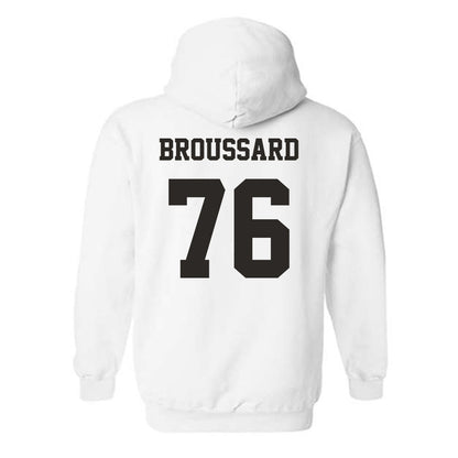 Louisiana - NCAA Football : Matthew Broussard - Hooded Sweatshirt Classic Shersey