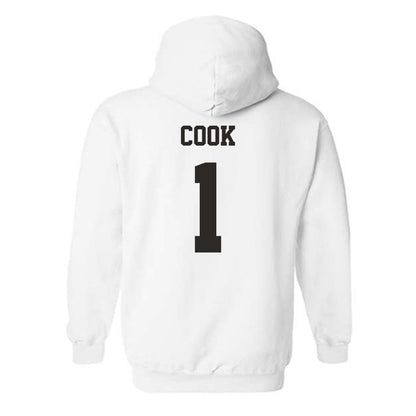 Louisiana - NCAA Men's Basketball : Zeke Cook - Classic Shersey Hooded Sweatshirt-1