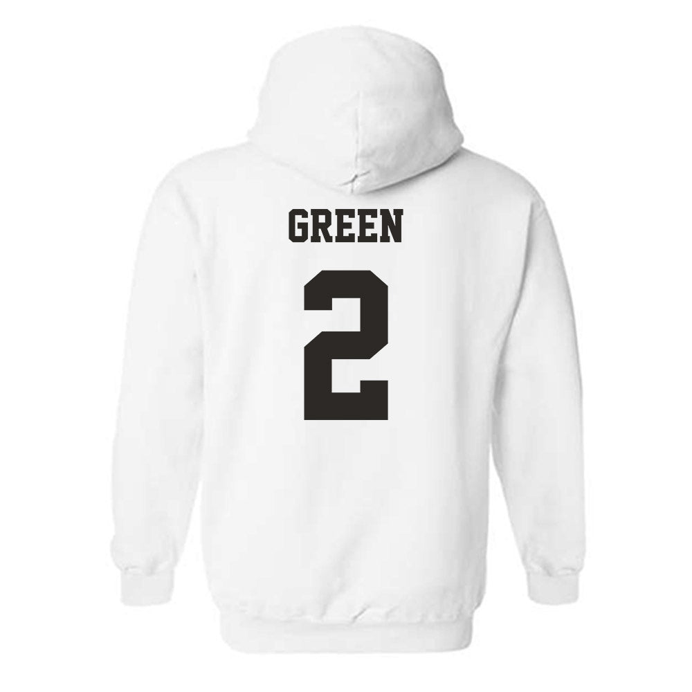 Louisiana - NCAA Women's Soccer : Kendal Green - Classic Shersey Hooded Sweatshirt-1