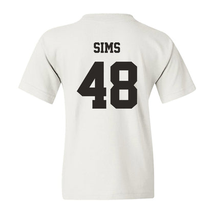 Louisiana - NCAA Football : Hunter Sims - Classic Shersey Youth T-Shirt-1