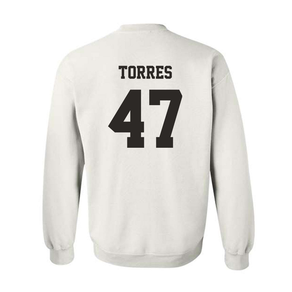 Louisiana - NCAA Baseball : Jose Torres - Crewneck Sweatshirt Classic Shersey