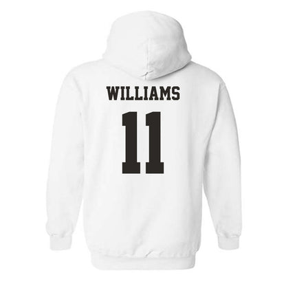 Louisiana - NCAA Women's Volleyball : Emily Williams - Classic Shersey Hooded Sweatshirt-1