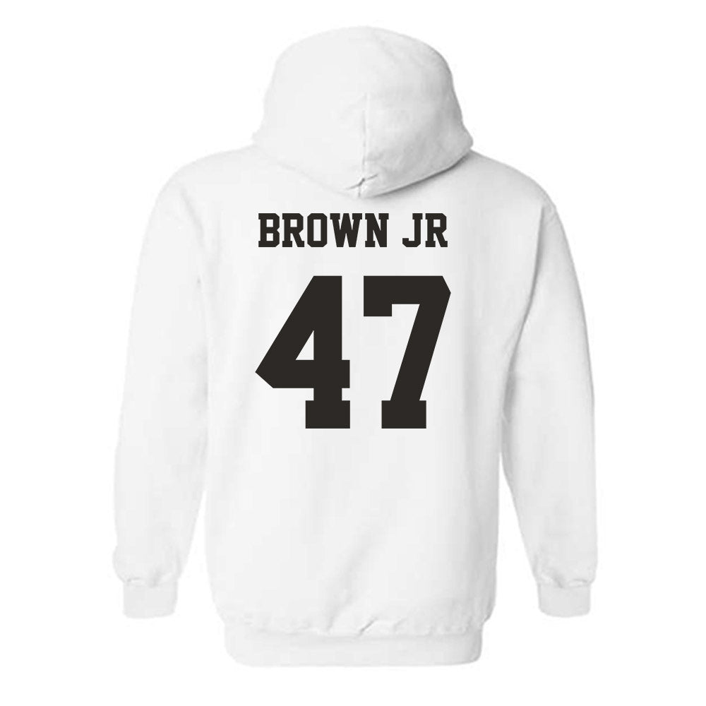 Louisiana - NCAA Football : Maurice Brown Jr - Classic Shersey Hooded Sweatshirt-1