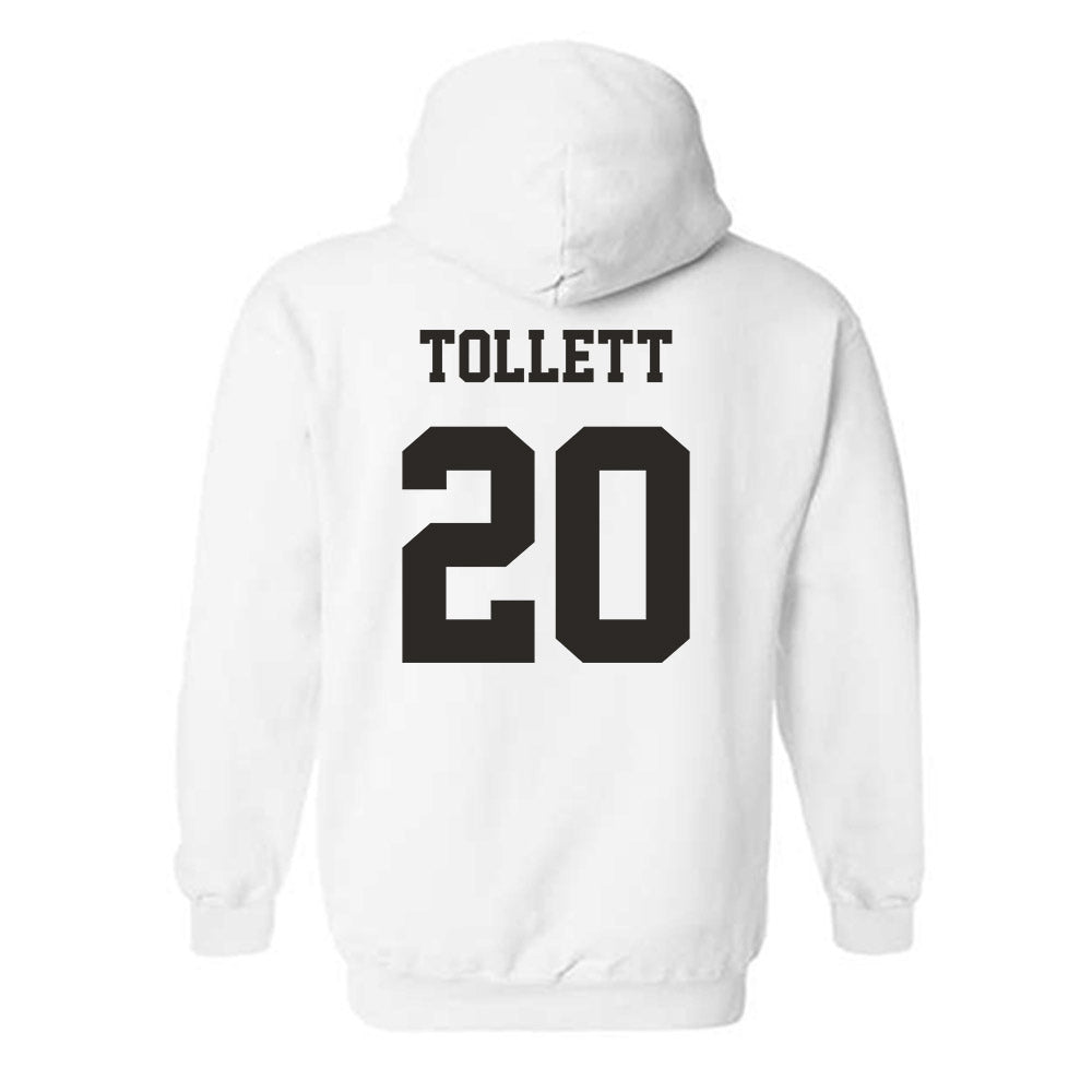 Louisiana - NCAA Baseball : JR Tollett - Classic Shersey Hooded Sweatshirt-1