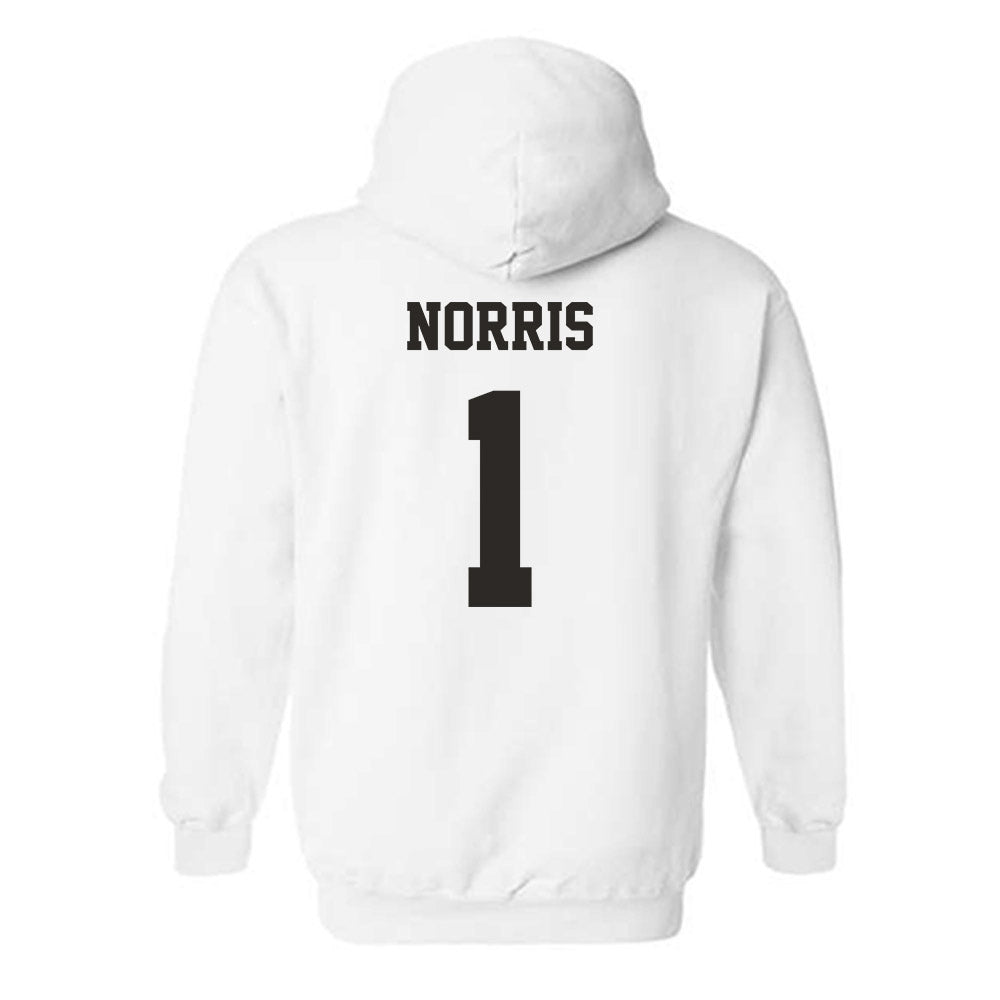 Louisiana - NCAA Women's Basketball : Kahlen Norris - Classic Shersey Hooded Sweatshirt-1
