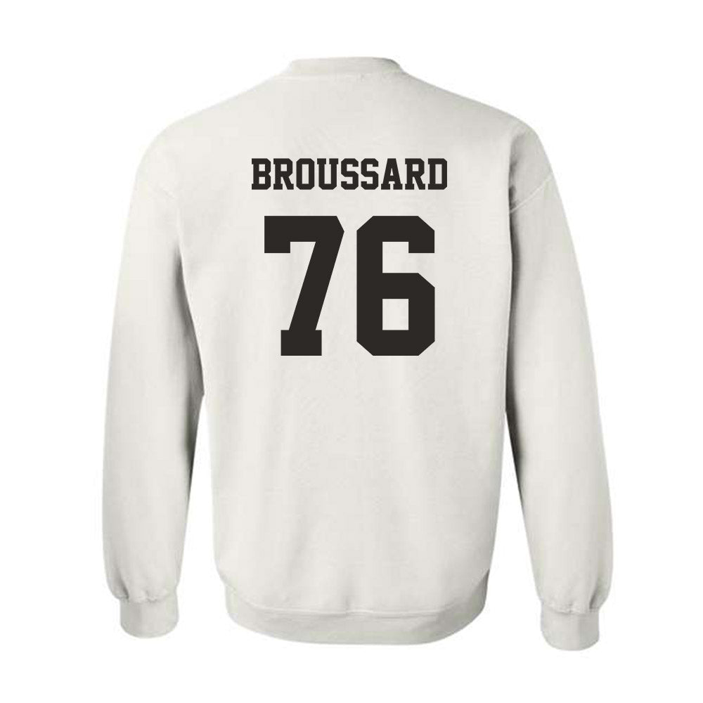Louisiana - NCAA Football : Matthew Broussard - Crewneck Sweatshirt Classic Shersey