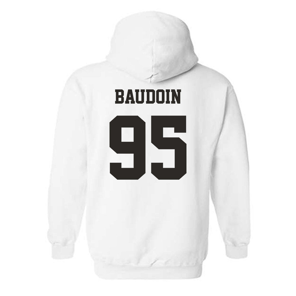 Louisiana - NCAA Football : Maxie Baudoin - Classic Shersey Hooded Sweatshirt-1